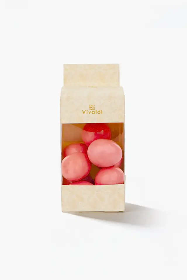 Sütlü Kurutulmuş Çilek Draje Çikolata